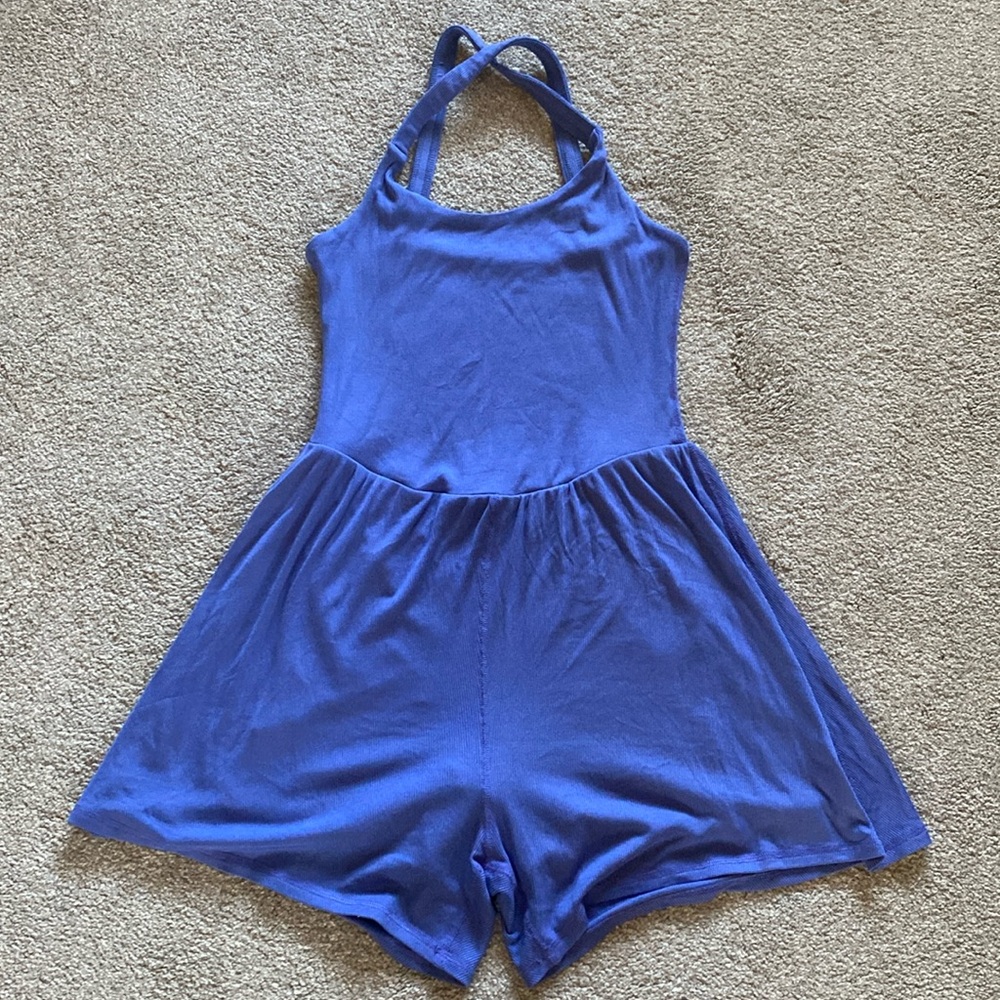 Women's Blue Jumpsuit